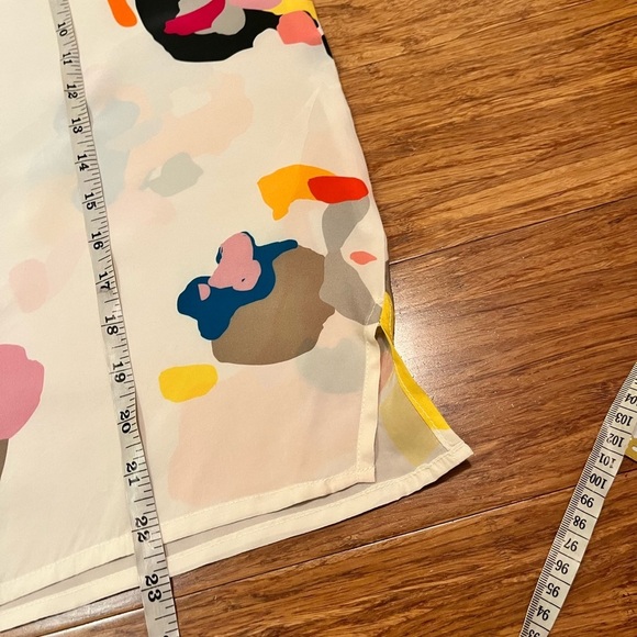 Objects Without Meaning "Francie" Mike Mills Print. 100% Japanese Cupro Top. - Picture 12 of 16